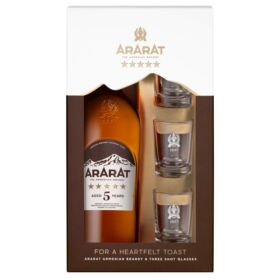 Ararat 5 Years Brandy (DD+Pohár) [0,7L|40%]